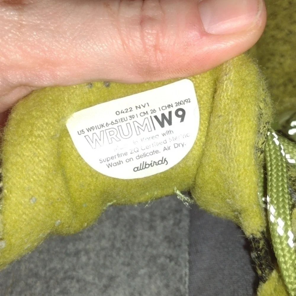 Allbirds women's wool runner mizzels women's size 9